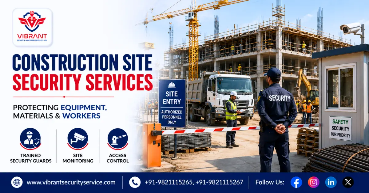 Construction Site Security Services: Protecting Equipment, Materials & Workers