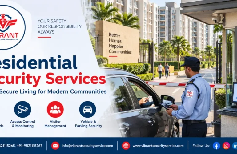 Residential Security Services: Ensuring Safety in Societies & Gated Communities