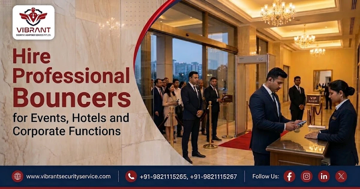 Hire professional bouncers for events, hotels and corporate functions in Delhi NCR – Vibrant Security