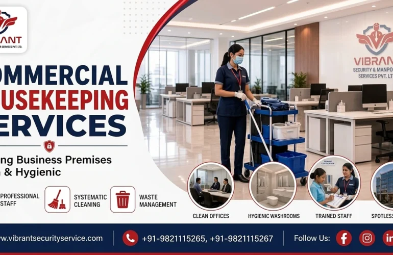 Reliable commercial housekeeping services and facility management